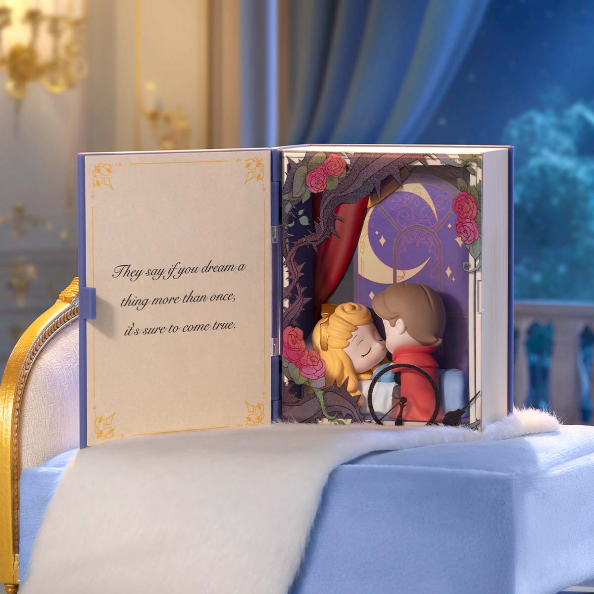 Disney Princess's Fairy Tales Series Scene Blind Box