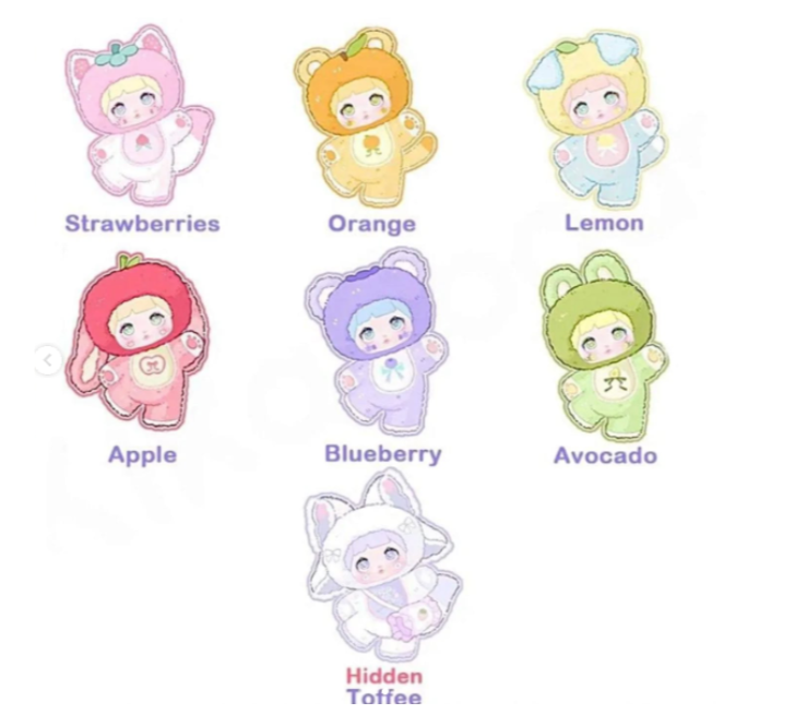 Nommi V3 Interesting Fruits Series Plush Dolls, Blind Box